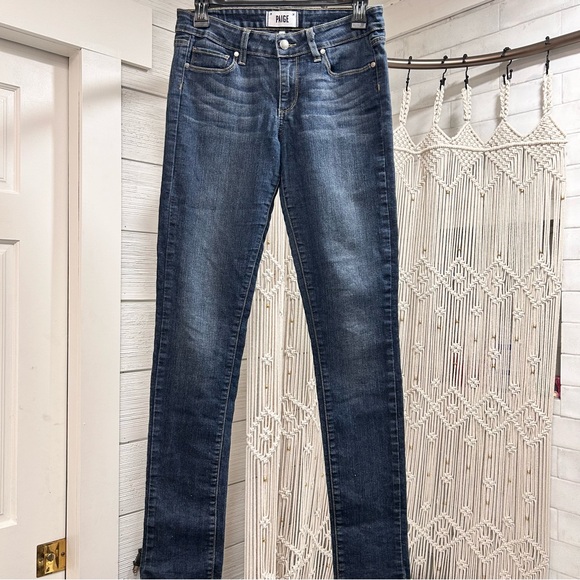 PAIGE Denim - PAIGE Jeans Peg Skinny Blue Wash 27